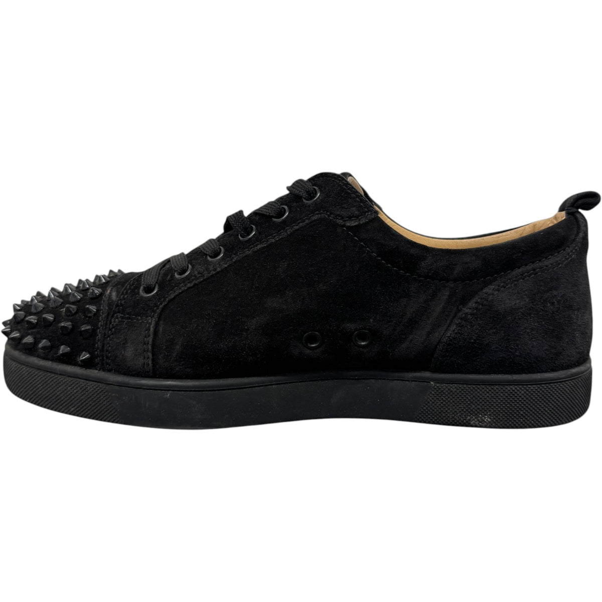 Men's Louis Junior Spikes Low Trainers Black Size UK 9 / EU 43 - Photo 2