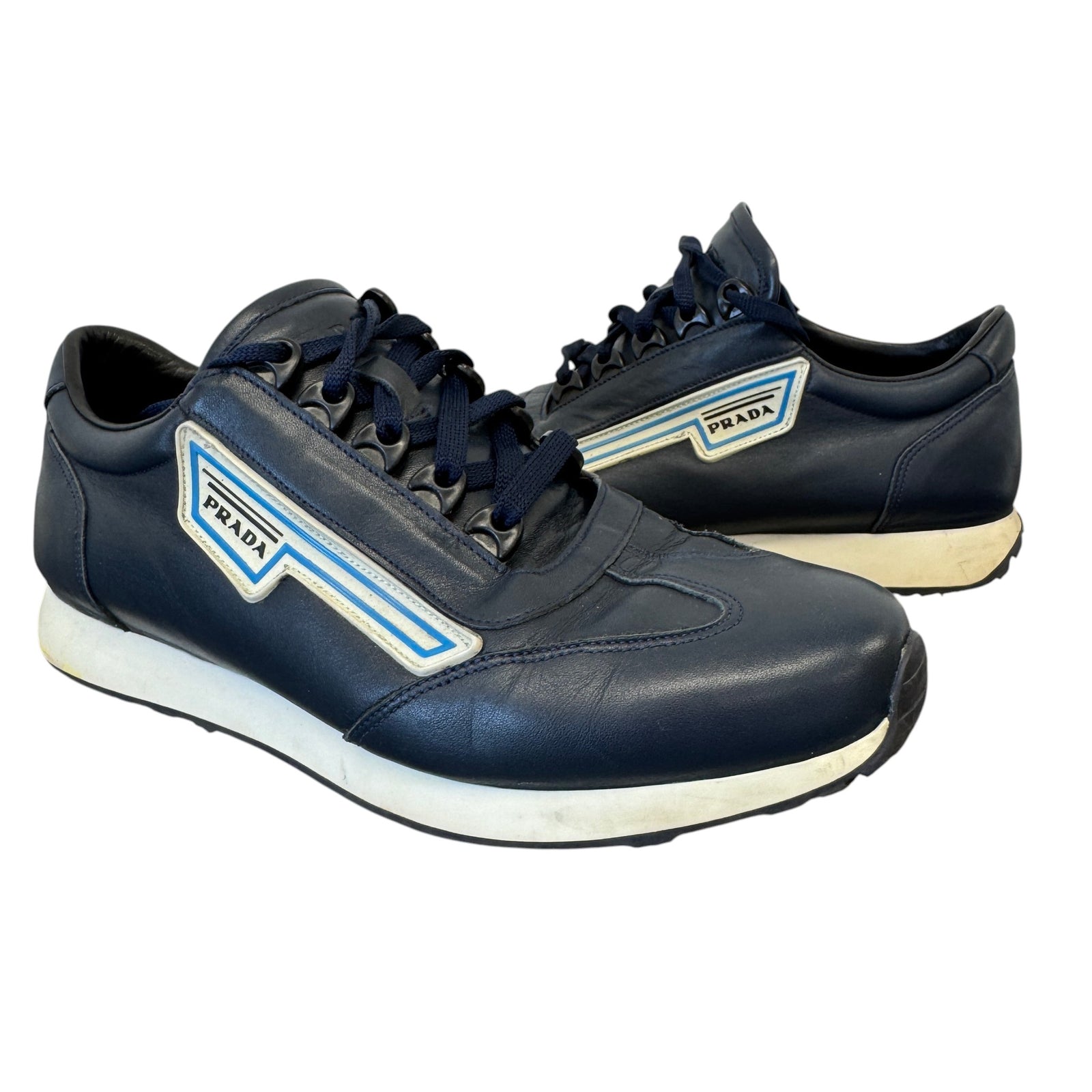 Men's Milano 70 Low Trainers Navy Size EU 41 / UK 7 - Photo 3