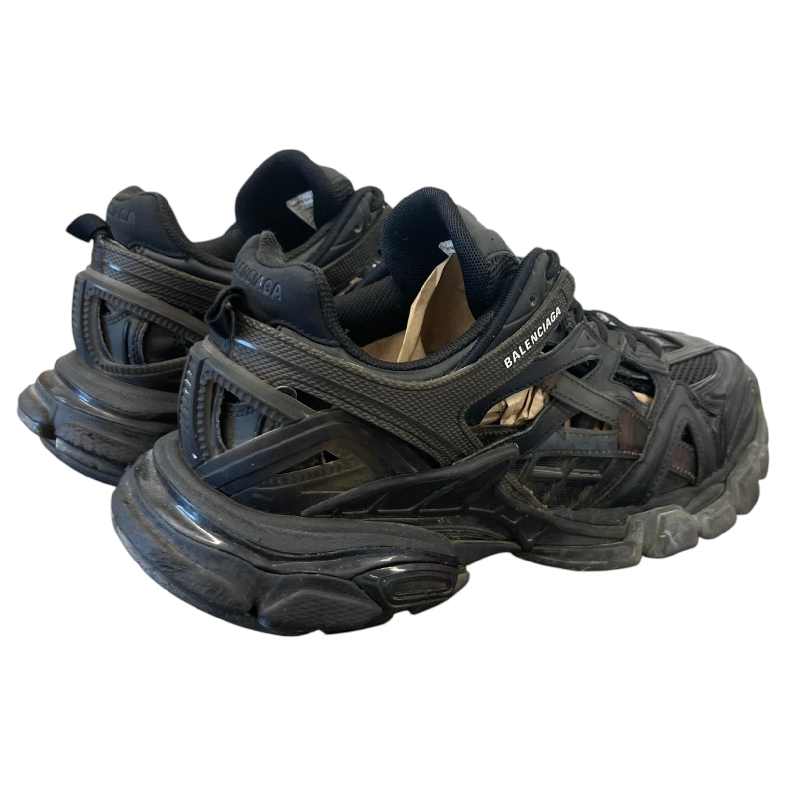 Men's Track 2 Low Trainers Black Size UK 7 / EU 41 - Photo 8