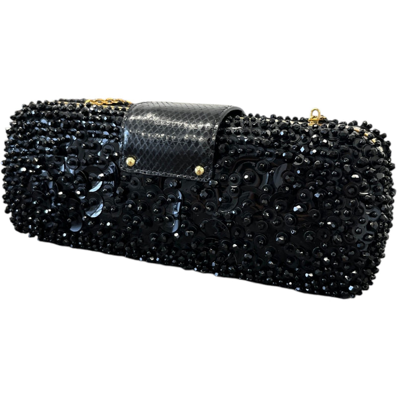 Women's Minaudiere Tresor Clutch Black