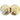 Women's Clip On Cc Logo Button Earrings Gold