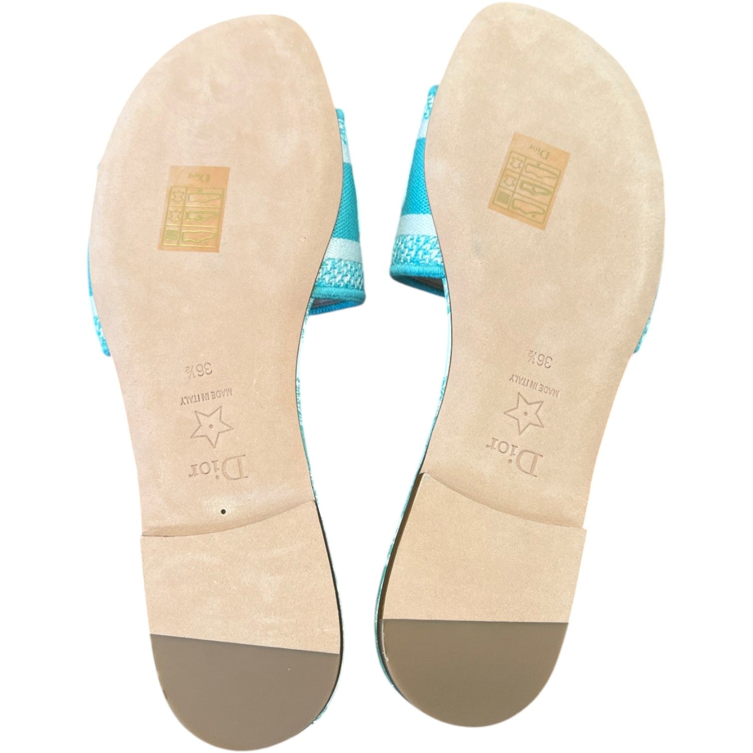 Women's Dway Slides Green Size EU 36.5 / UK 3.5 - Photo 10