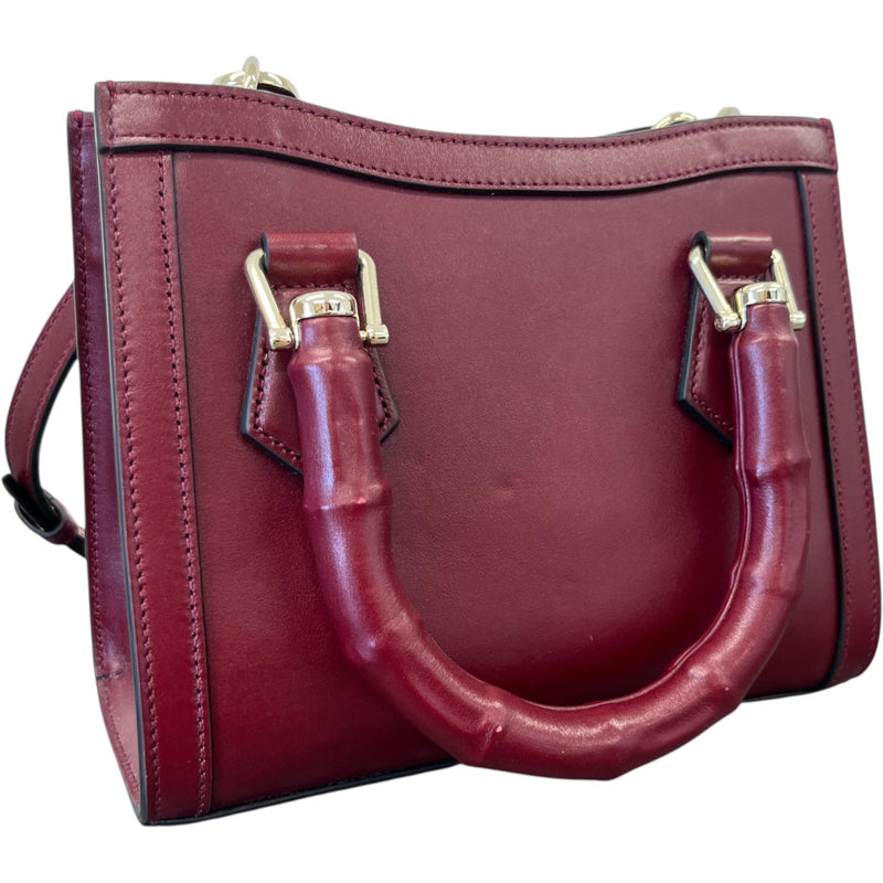 Women's Small Diana Handbag Burgundy