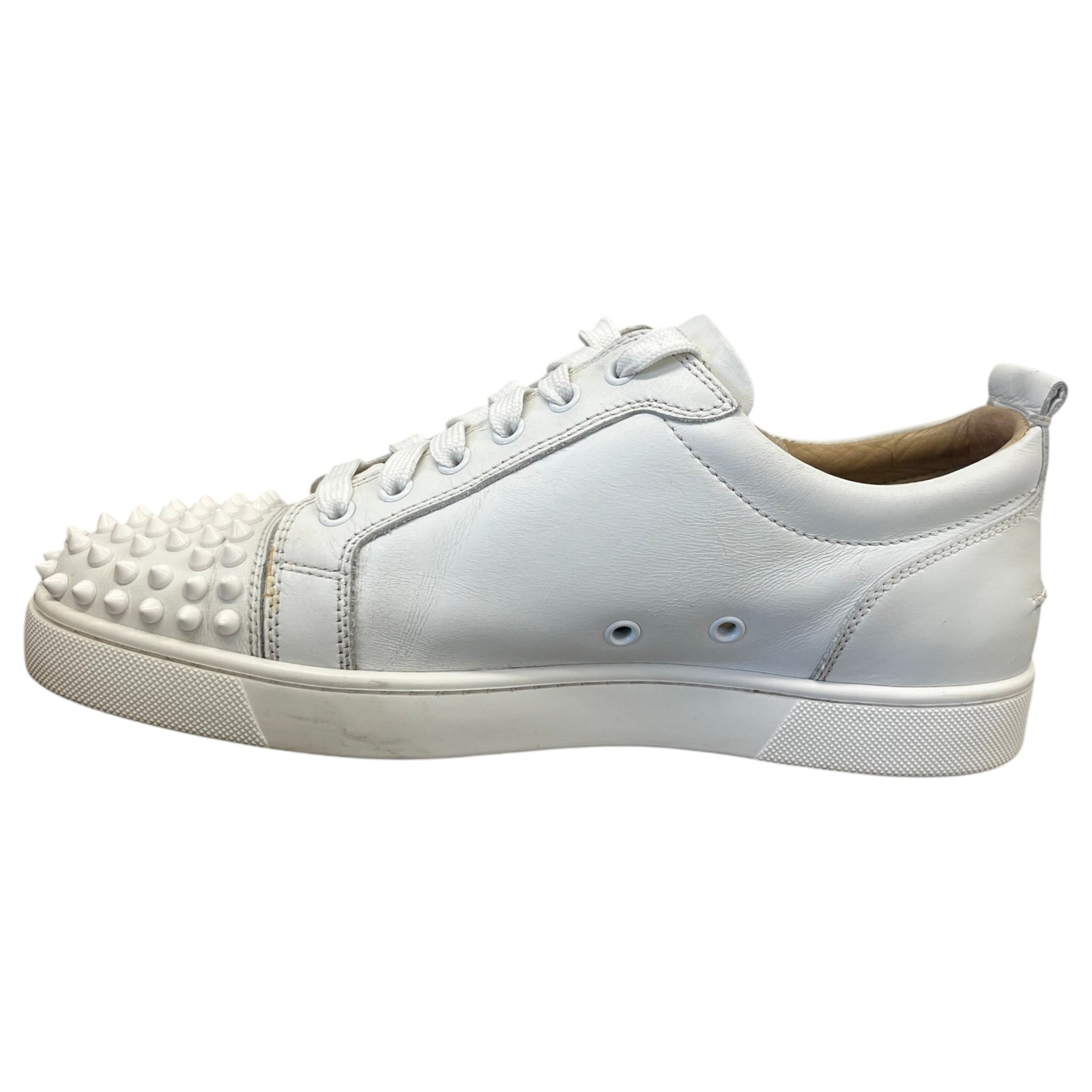 Men's Louis Junior Spikes Flat High Trainers White Size UK 8 / EU 42 - Photo 2