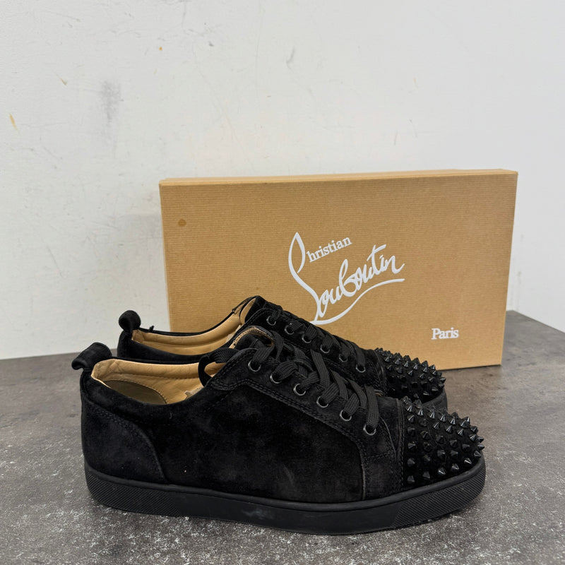 Men's Louis Junior Spikes Low Trainers Black Size UK 9 / EU 43