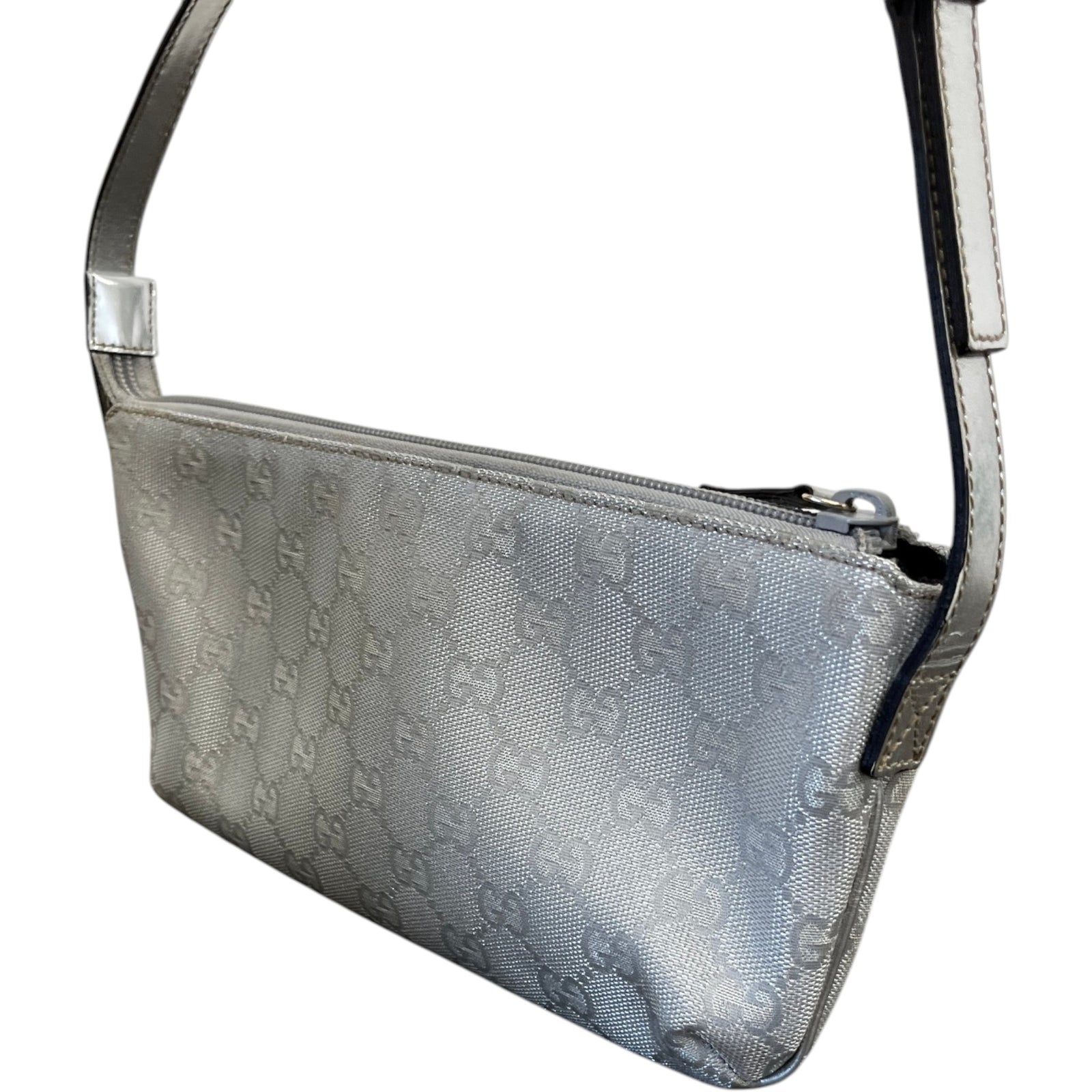 Women's Gg Supreme Bag Silver - Photo 8