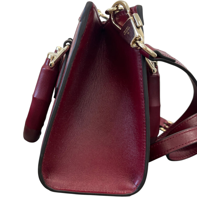 Women's Small Diana Handbag Burgundy
