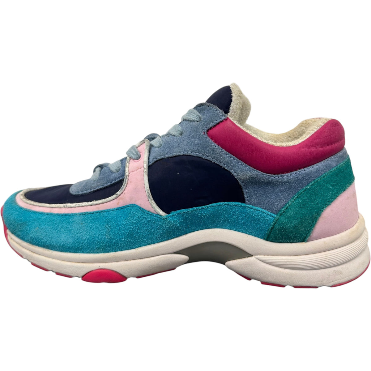 Women's CC Runner Low Trainers Blue Size UK 4 / EU 37 - Photo 2
