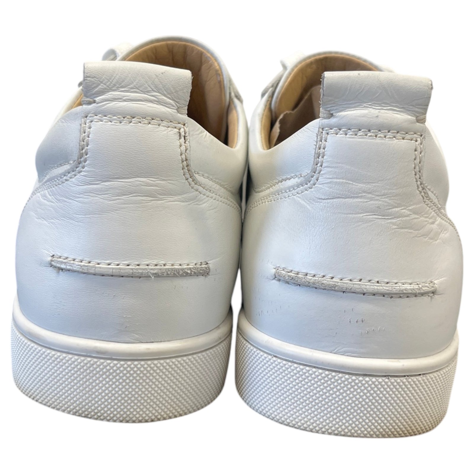 Men's Louis Junior Spikes Flat High Trainers White Size UK 8 / EU 42 - Photo 7
