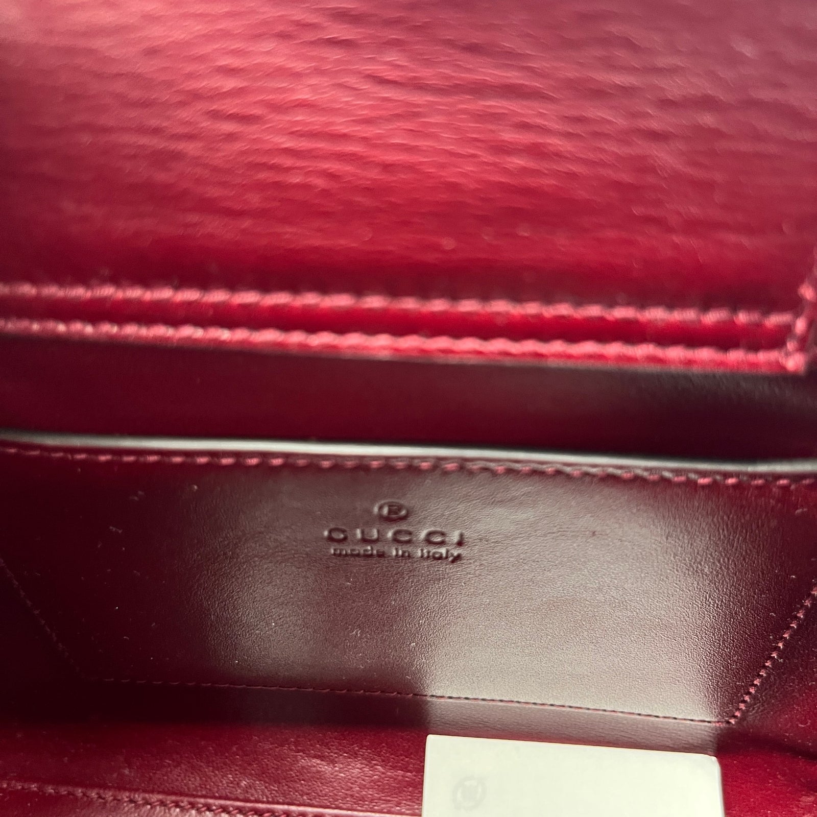 Women's Small Diana Handbag Burgundy - Photo 10