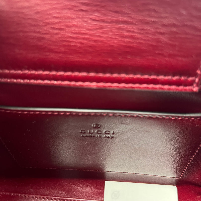 Women's Small Diana Handbag Burgundy