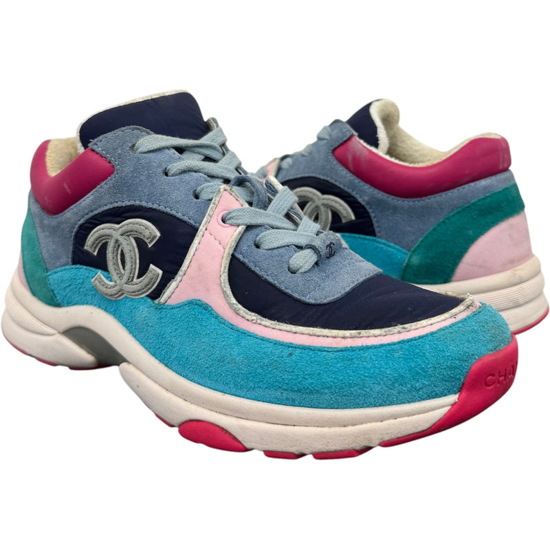 Women's CC Runner Low Trainers Blue Size UK 4 / EU 37