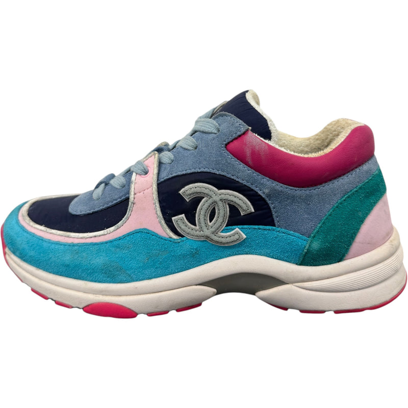 Women's CC Runner Low Trainers Blue Size UK 4 / EU 37