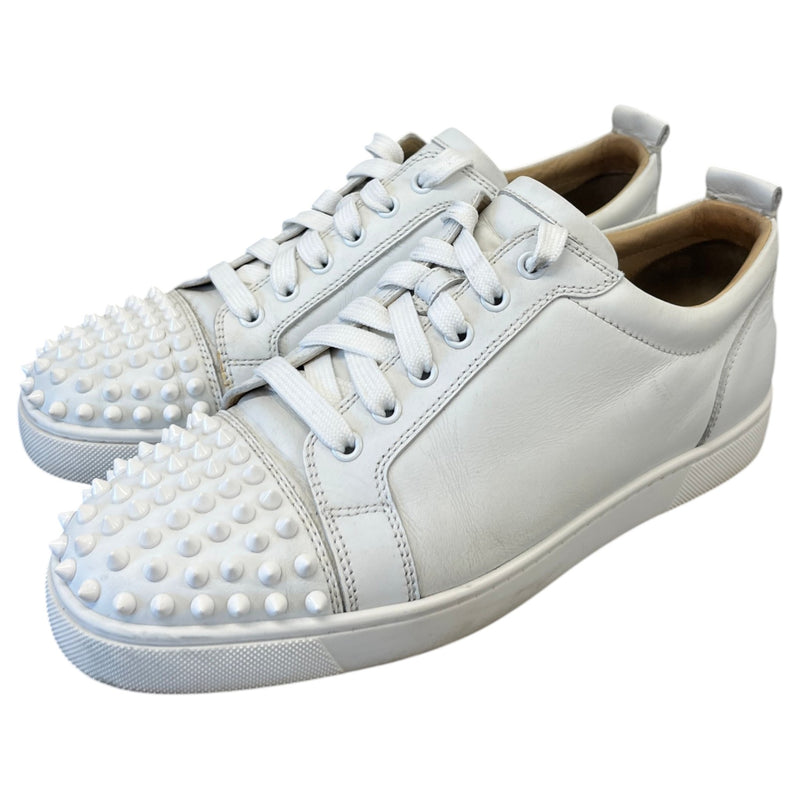 Men's Louis Junior Spikes Flat High Trainers White Size UK 8 / EU 42