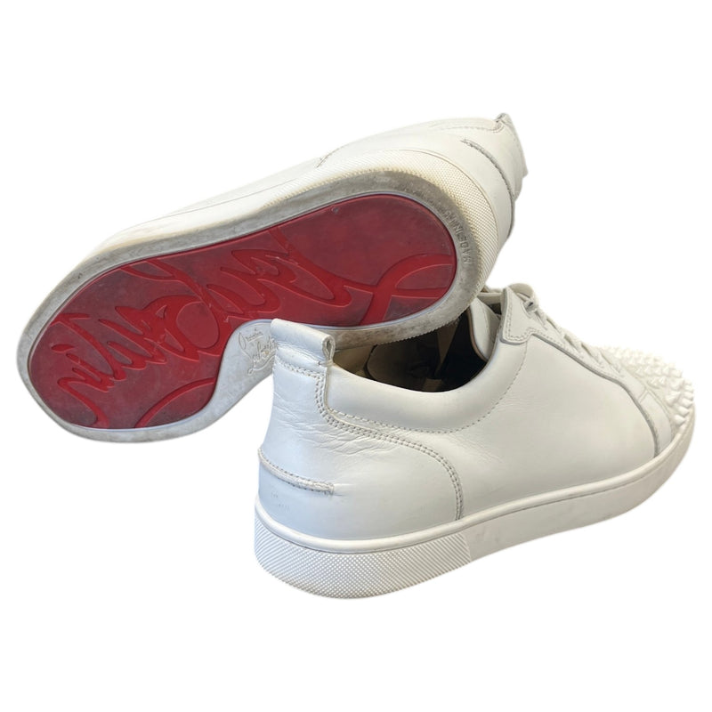 Men's Louis Junior Spikes Flat High Trainers White Size UK 8 / EU 42