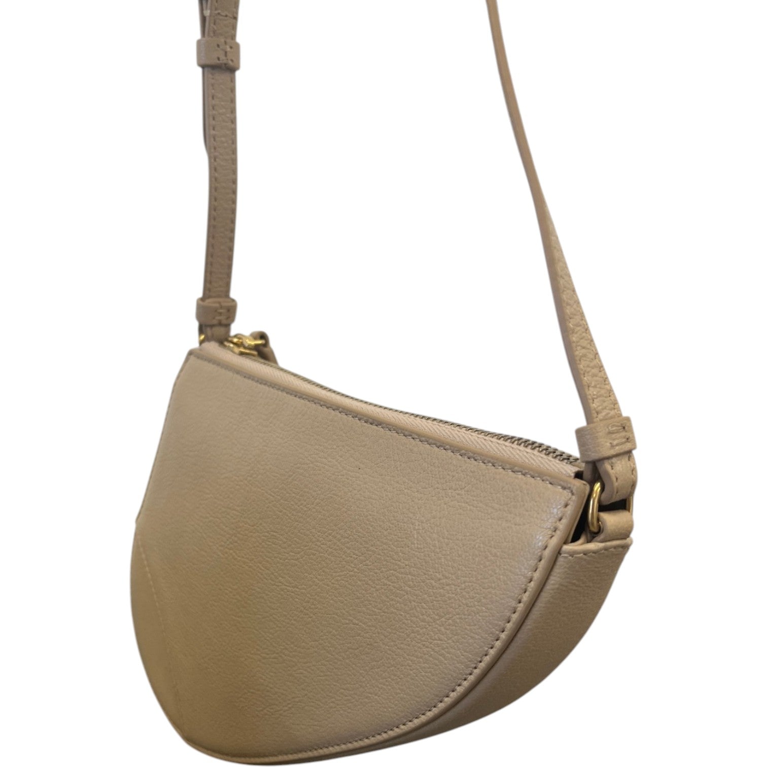 Women's Saddle Pouch Bag Beige - Photo 10
