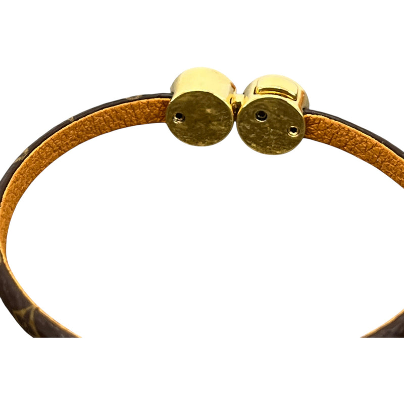 Women's Historic Mini Monogram Bracelet Brown