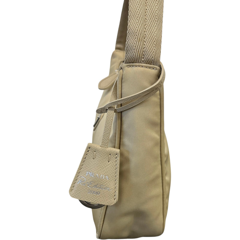 Women's Re-Edition 2000 Re-Nylon Bag Beige
