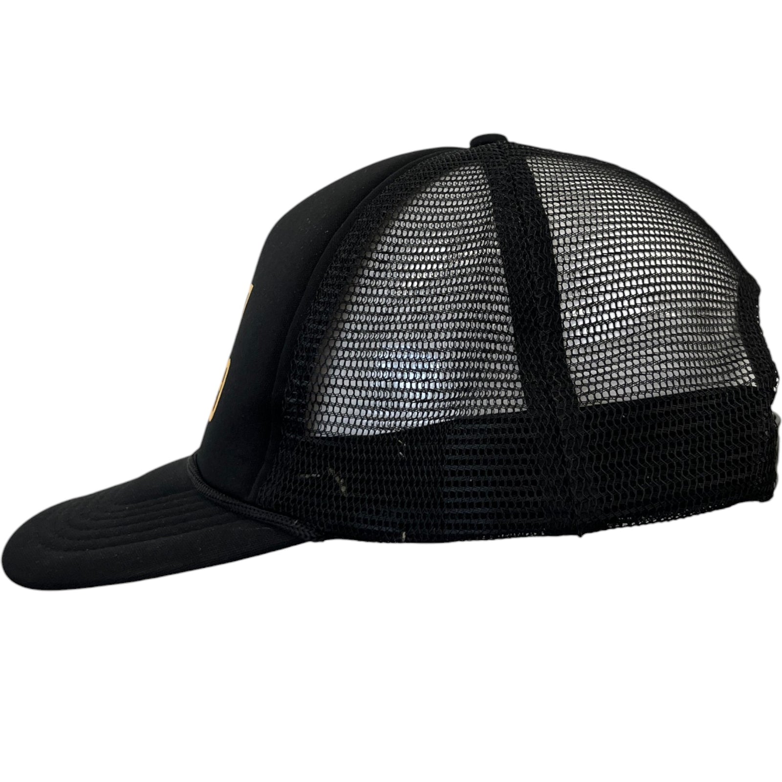 Men's "Fucked Up" Trucker Hat Black - Photo 6