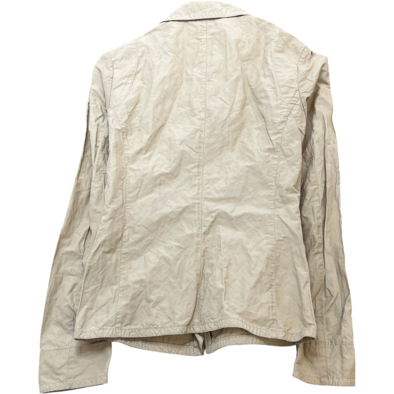 Women's Multi-Pocket Blazer Jacket Beige Size 1 / UK 10