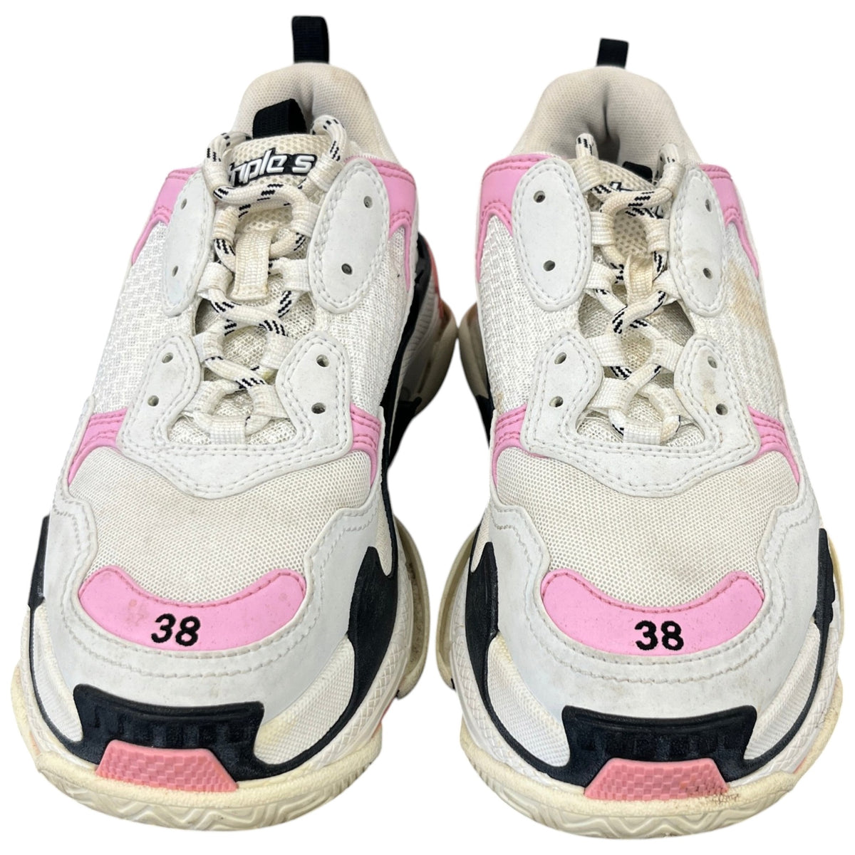 Women's Triple S Low Trainers White Size UK 5 / EU 38 - Photo 6