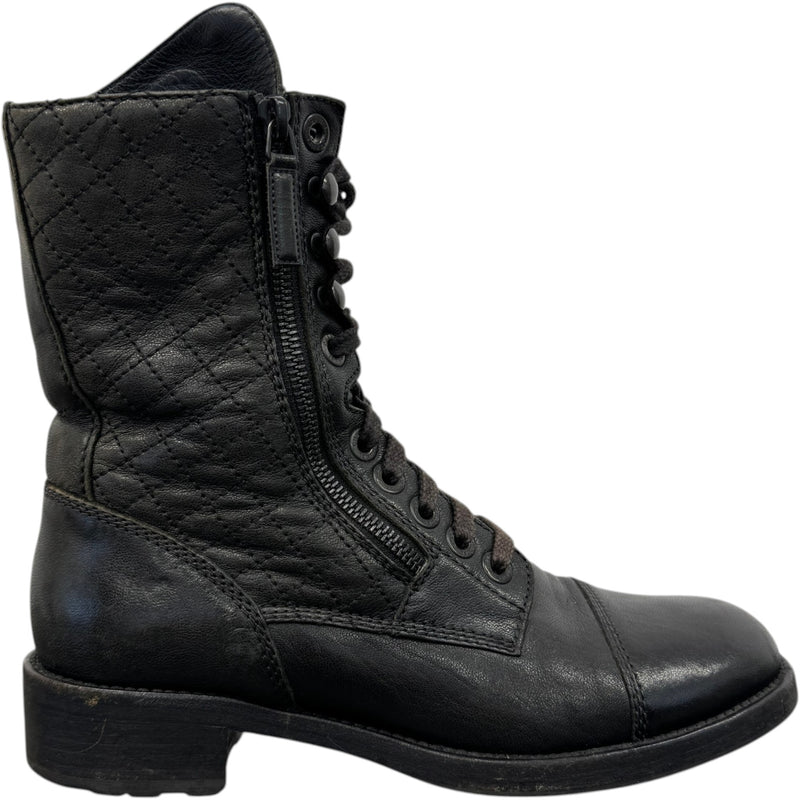 Women's CC Biker Boots Black Size UK 7 / EU 40