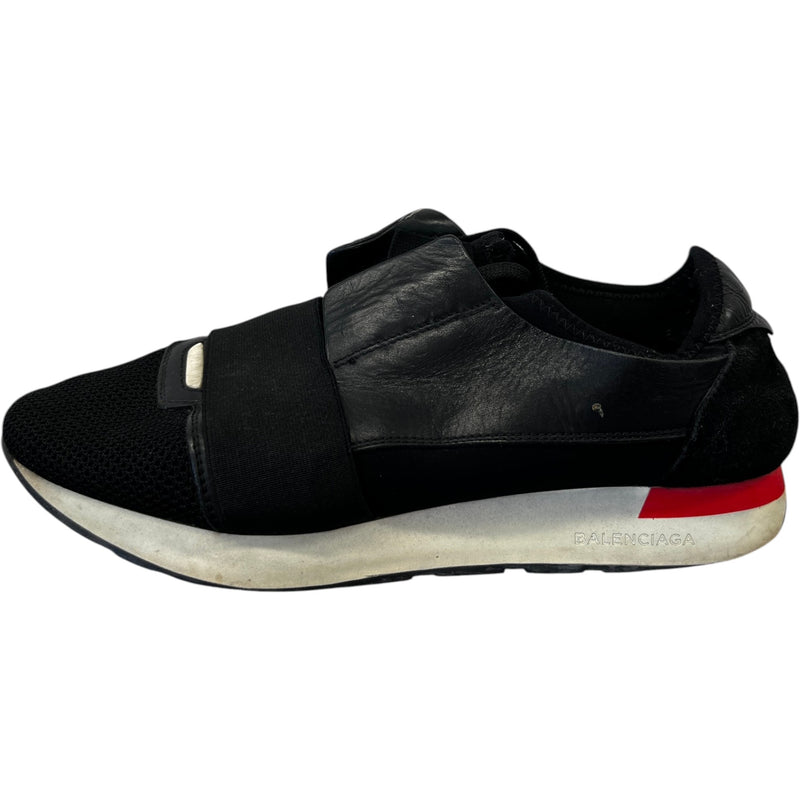 Men's Race Runner Low Trainers Black Size EU 41 / UK 7