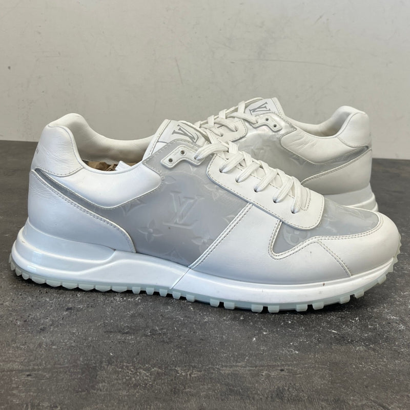 Men's Monogram Run Away Low Trainers White Size UK 7.5 / EU 41.5