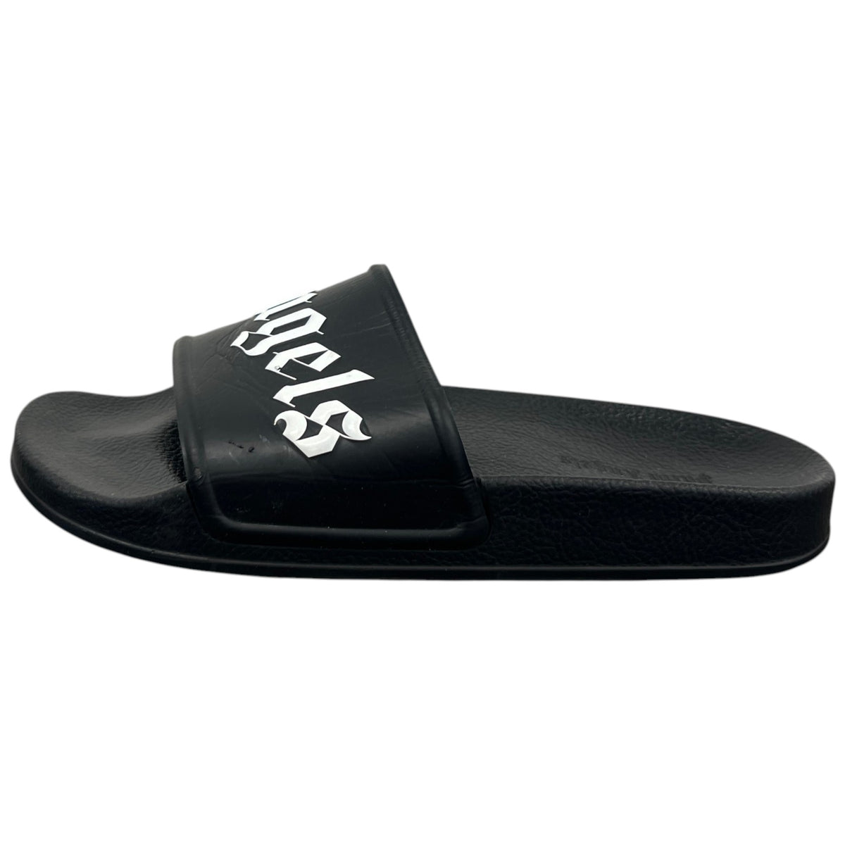 Men's Logo Print Slides Black Size UK 6 / EU 40 - Photo 5