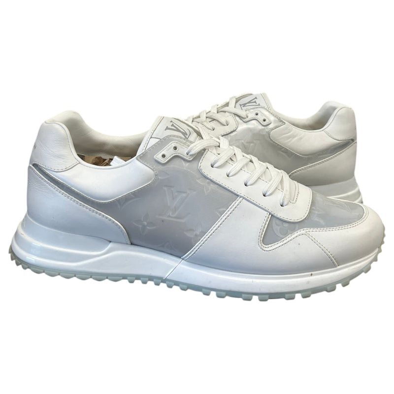Men's Monogram Run Away Low Trainers White Size UK 7.5 / EU 41.5