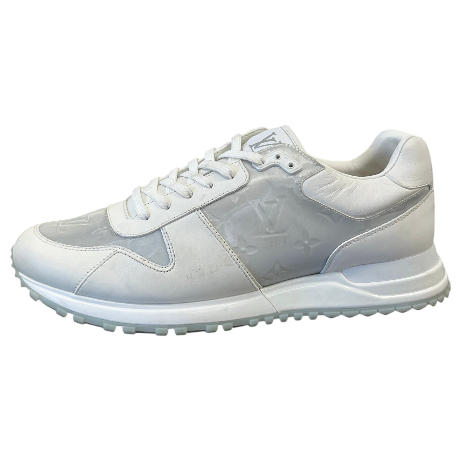 Men's Monogram Run Away Low Trainers White Size UK 7.5 / EU 41.5 - Photo 5