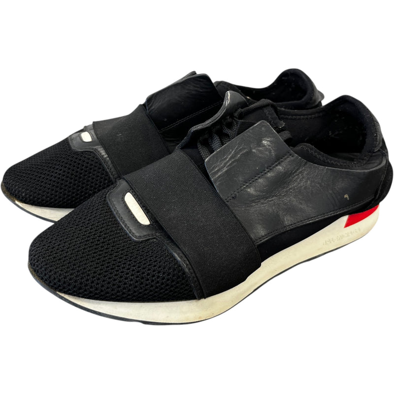 Men's Race Runner Low Trainers Black Size EU 41 / UK 7