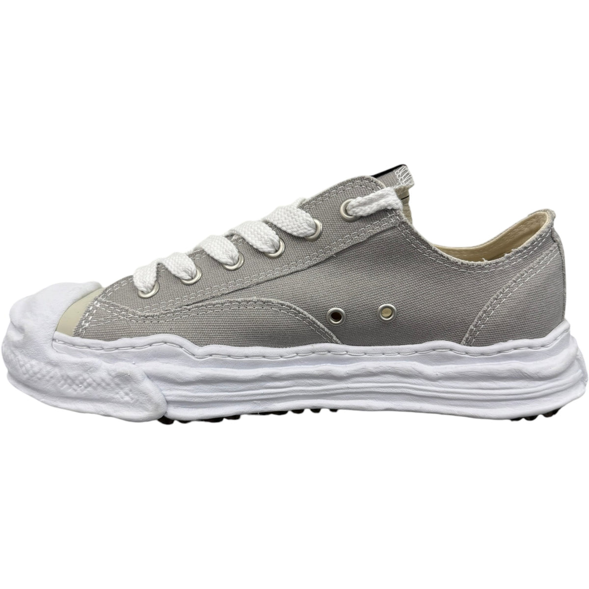 Men's Yasuhiro Hank OG Sole Low Trainers Grey Size UK 10 / EU 44 - Photo 2