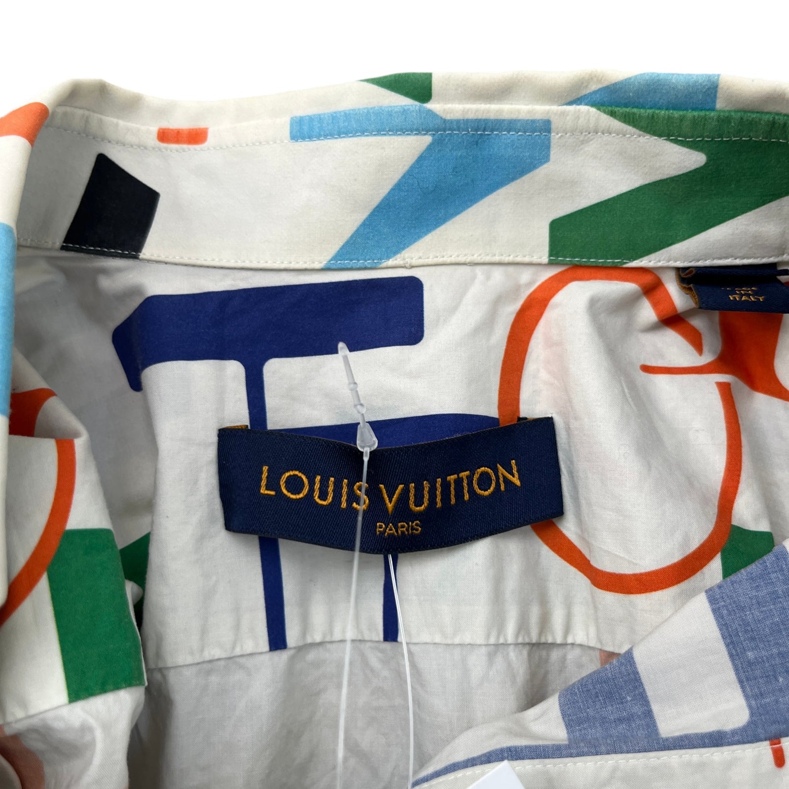 Men's Lv Electric Shirt Multi-Coloured Size S - Photo 7