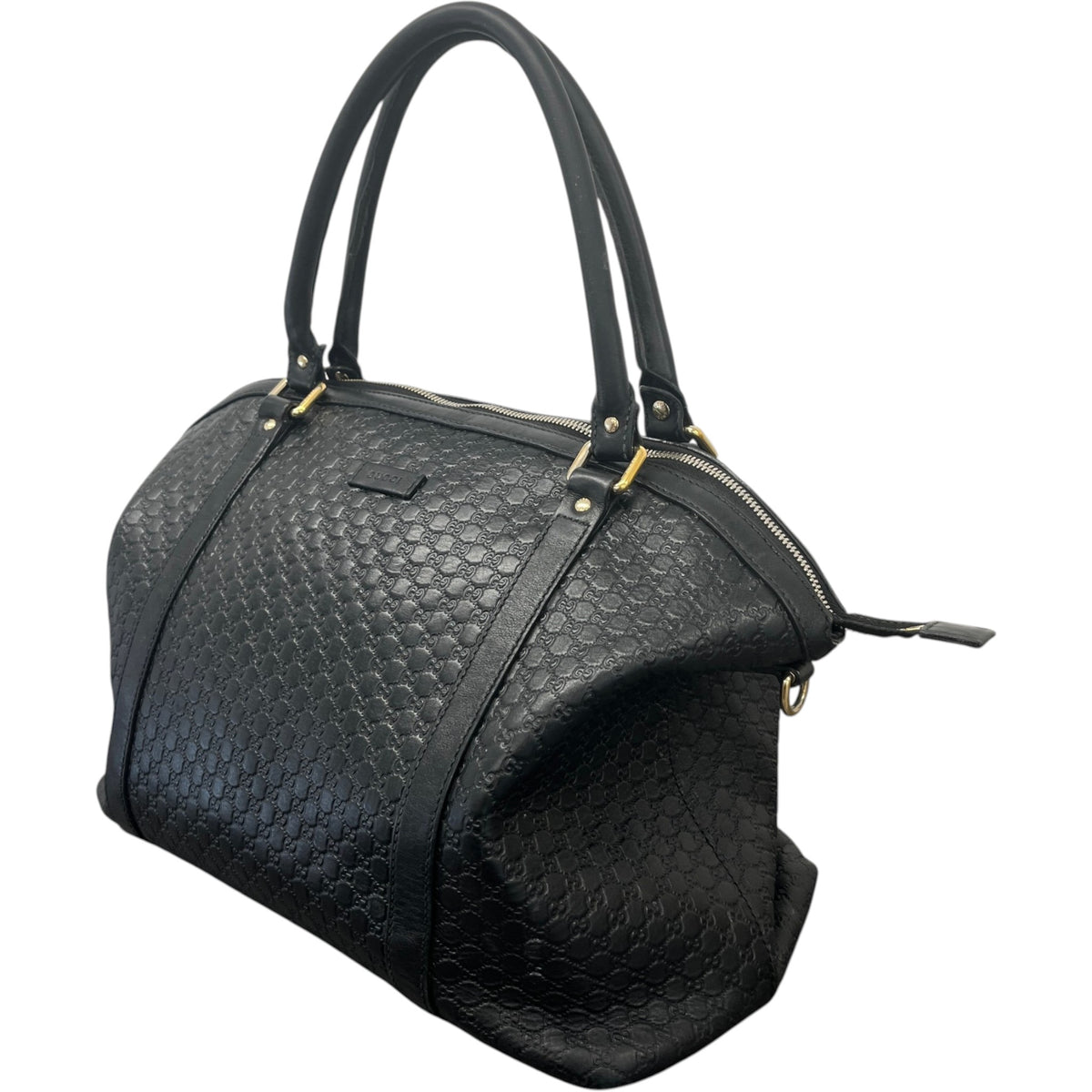 Women's Microguccissima Handbag Black - Photo 3
