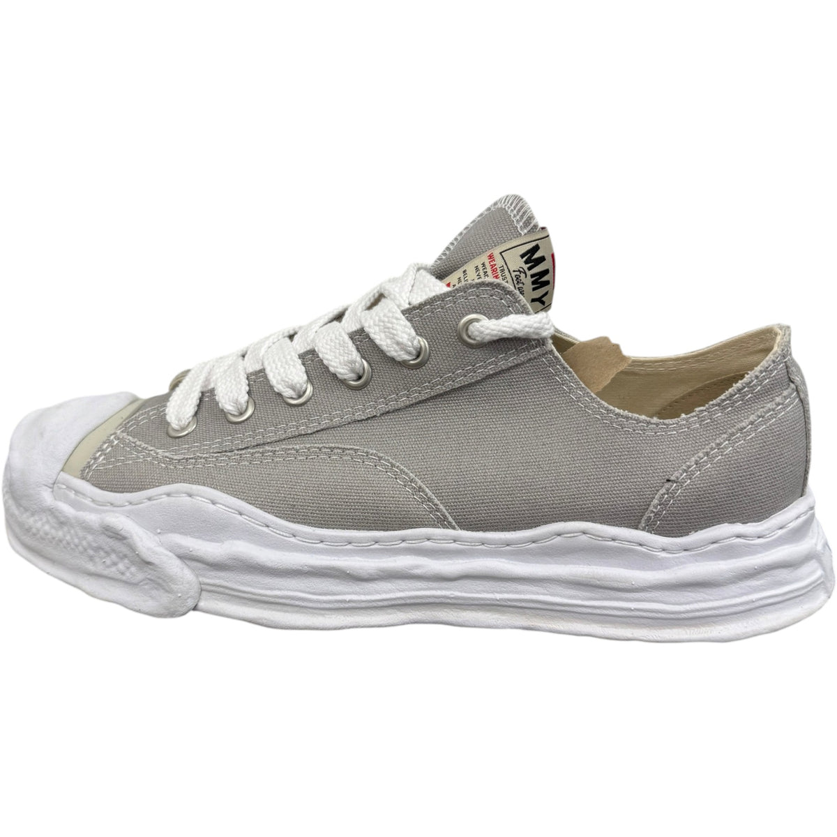 Men's Yasuhiro Hank OG Sole Low Trainers Grey Size UK 10 / EU 44 - Photo 4