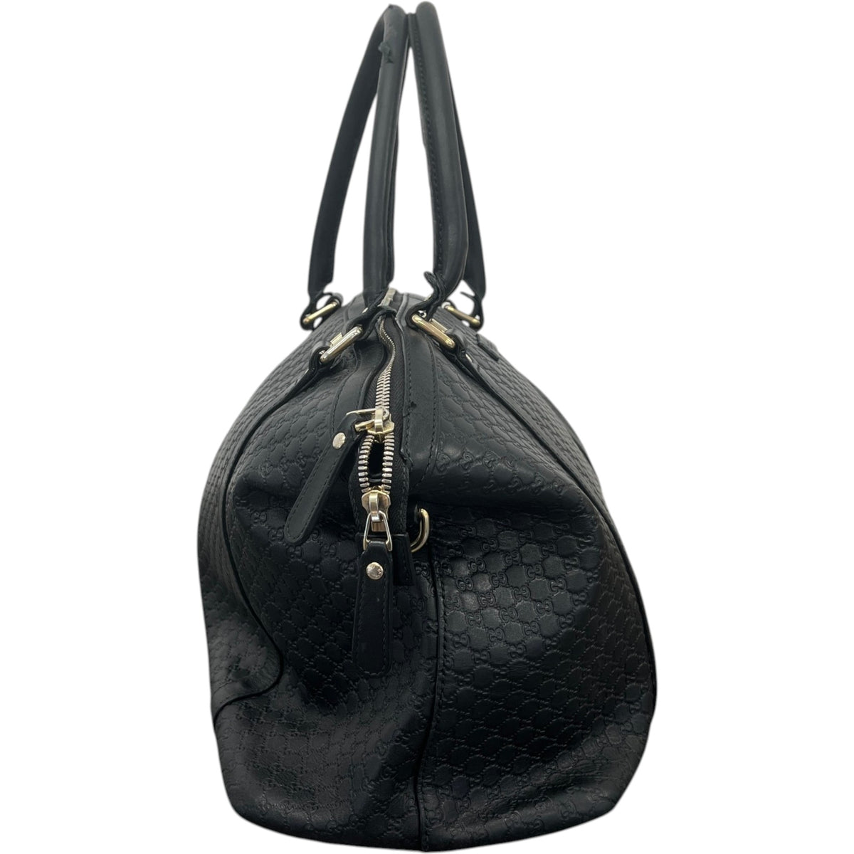 Women's Microguccissima Handbag Black - Photo 5