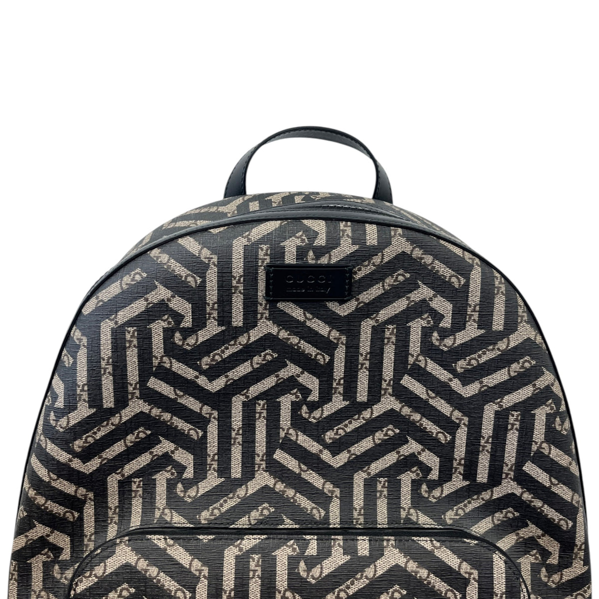 Men's GG Supreme Caleido Backpack Black - Photo 10