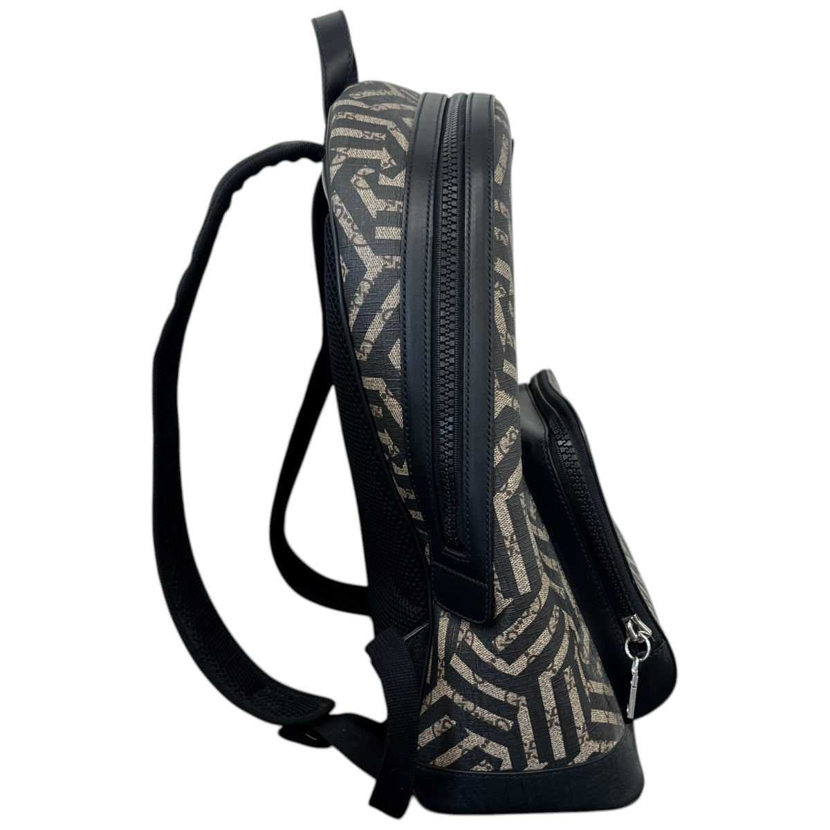 Men's GG Supreme Caleido Backpack Black - Photo 6