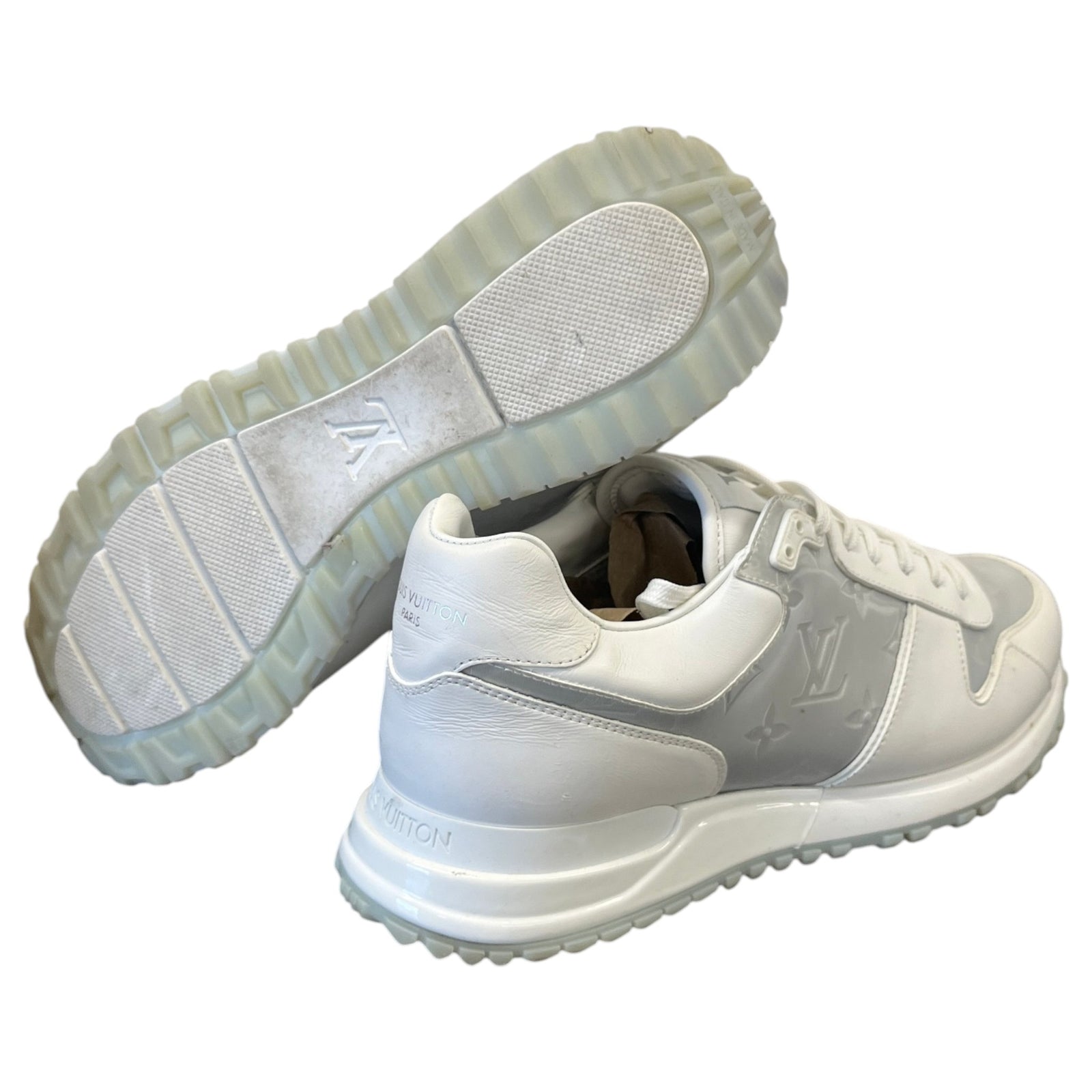 Men's Monogram Run Away Low Trainers White Size UK 7.5 / EU 41.5 - Photo 10