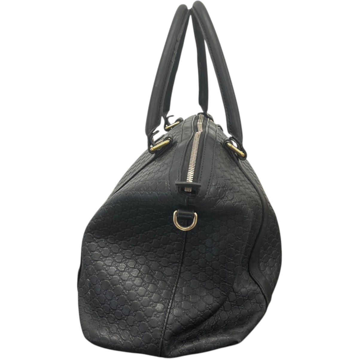 Women's Microguccissima Handbag Black - Photo 9
