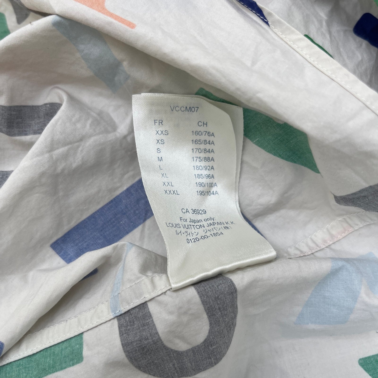 Men's Lv Electric Shirt Multi-Coloured Size S - Photo 8