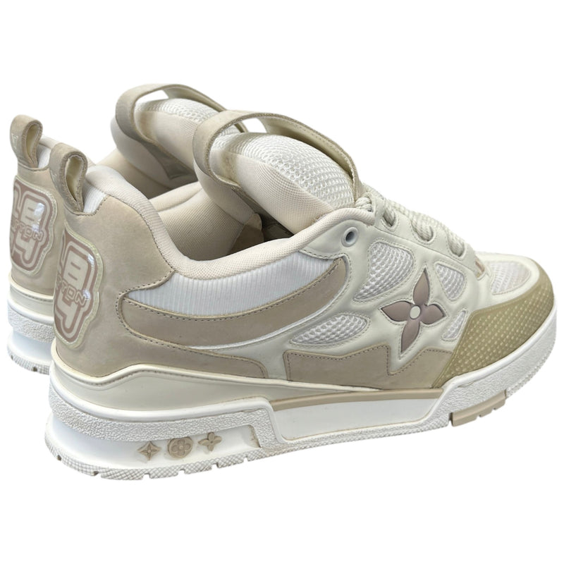 Men's LV Skate Low Trainers Cream Size UK 9 / EU 43
