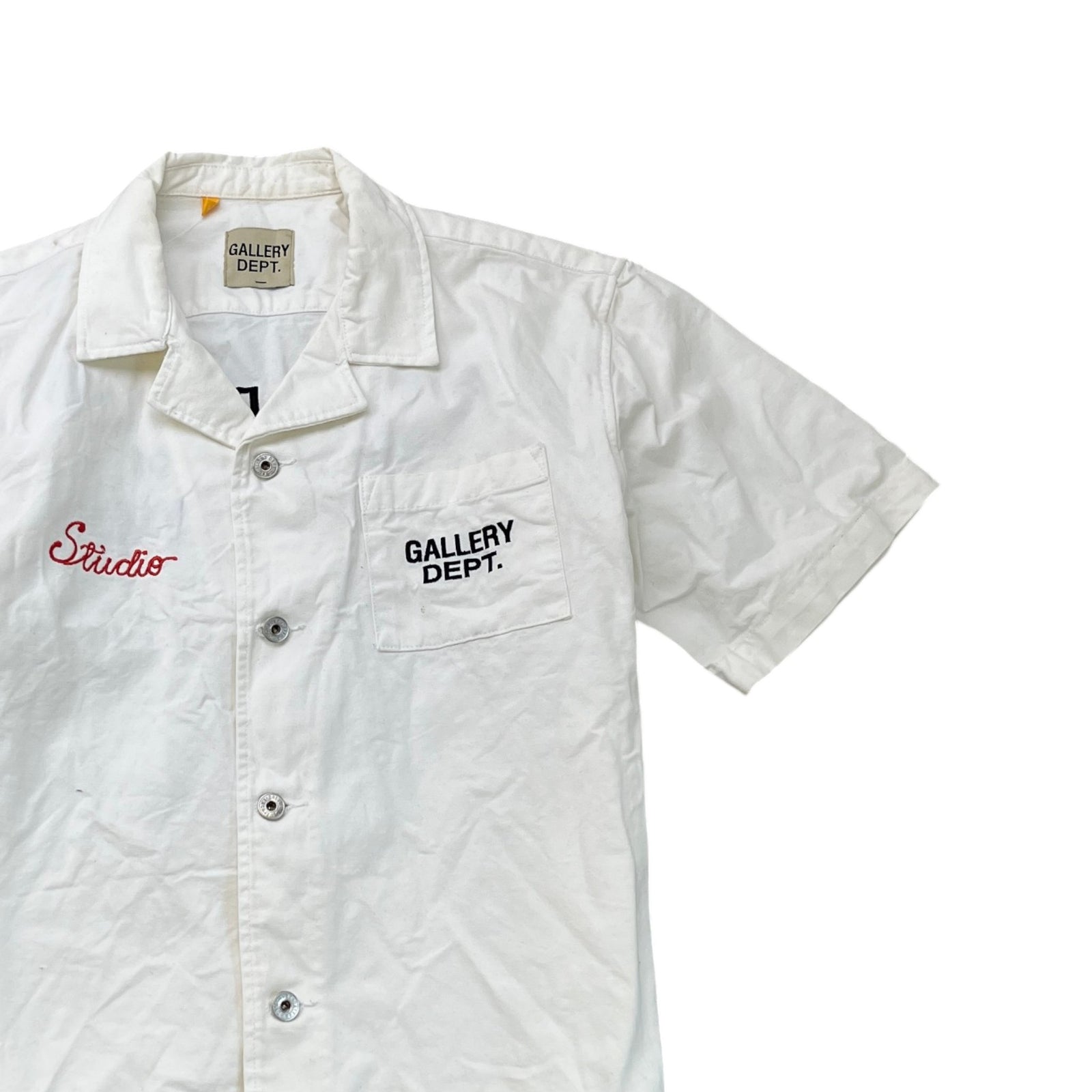 Men's Stadium Uniform Parker Shirt White Size L - Photo 3