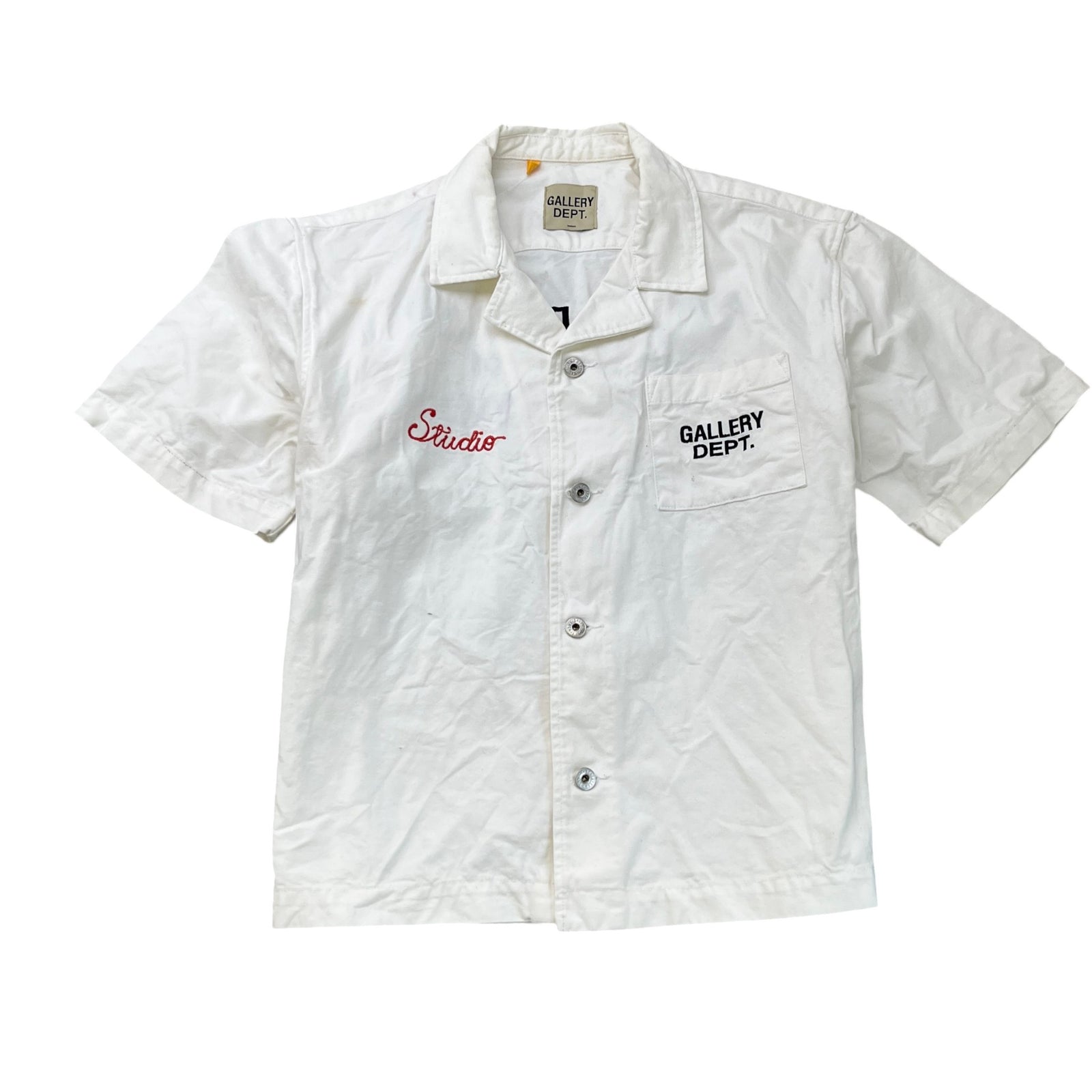Men's Stadium Uniform Parker Shirt White Size L - Photo 1