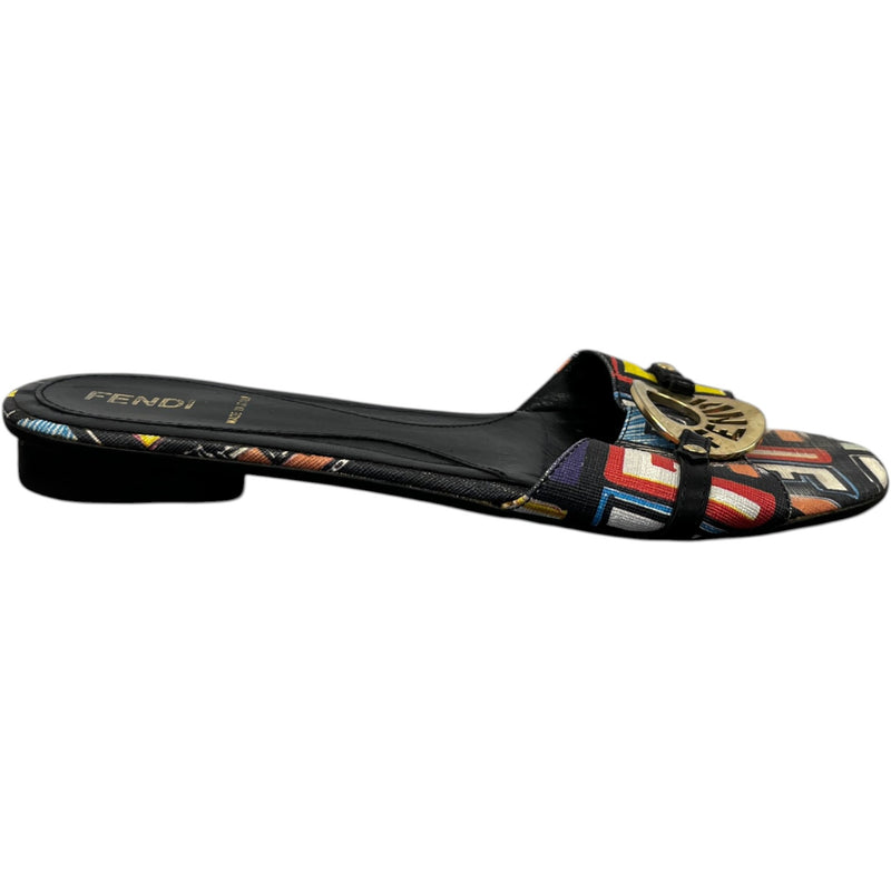 Women's Zucca Spalmati Slides Multi-Coloured Size EU 36 / UK 3