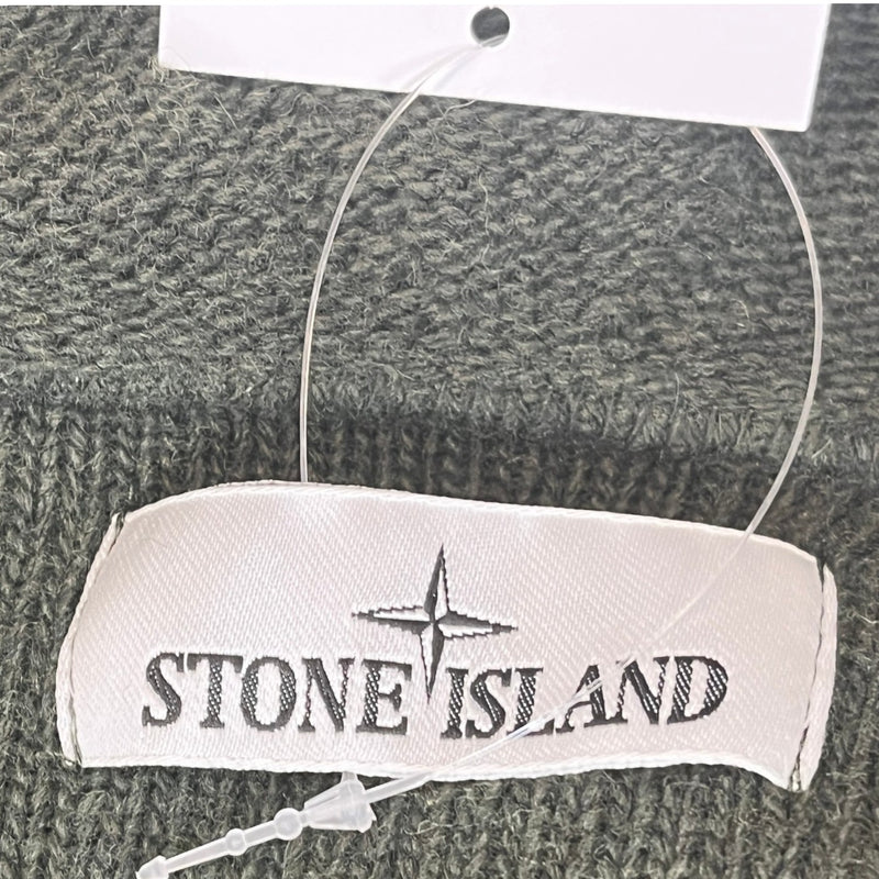 Men's Applique Logo Jacket Khaki Size L