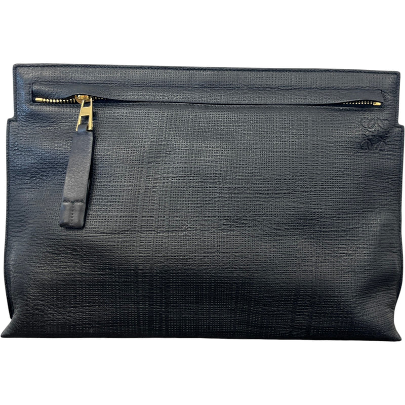 Women's T Pouch Clutch Black