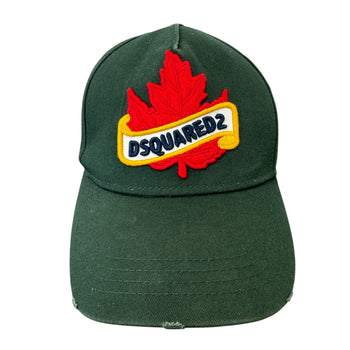 Men's Embroidered Logo Cap Green