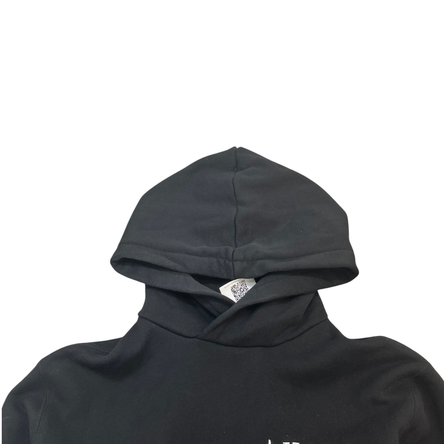 Men's Embroidered Paint Drip Hoodie Black Size M - Photo 7